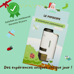 Le POPISCOPE | Le microscope pour les petits aventuriers en quête de découvertes!